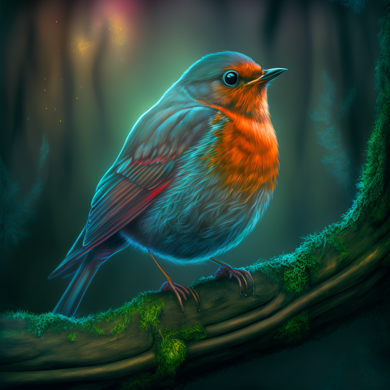 mamrita_detailed_realistic_robin_bird_sitting_on_a_branch_in_a__5f501d4b-99d8-492d-98c8-75cffa5dd60d.png