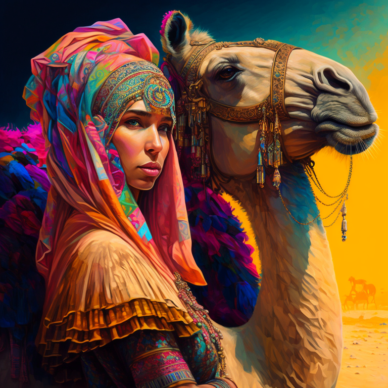 mamrita_queen_of_the_desert_leading_a_camel_bright_colors_cinem_7f842eca-a71d-4362-9a1b-b1d6ab978d46.png
