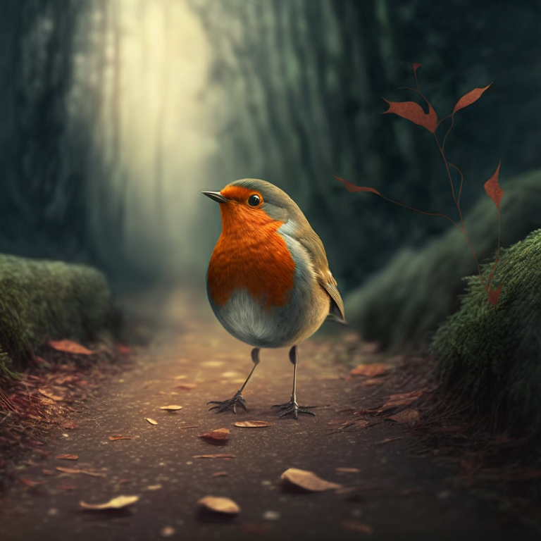 mamrita_magical_robin_bird_showing_the_way_on_a_new_path_e878fdeb-a7d5-48f9-ad91-9a5b70ef77dd.png