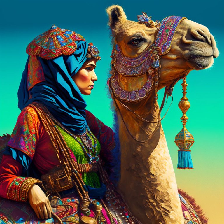 mamrita_queen_of_the_desert_leading_a_camel_bright_colors_cinem_089d2728-ddcf-4edc-95ea-98e302ec2f40.jpg