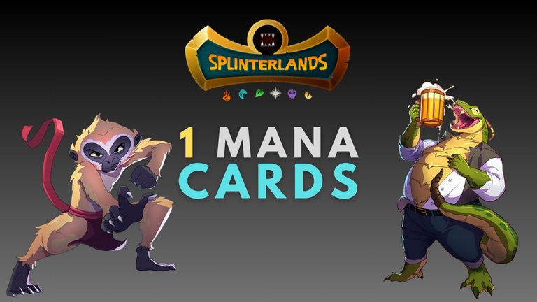 Splinterlands | These 2 Reward cards only costs 1 mana