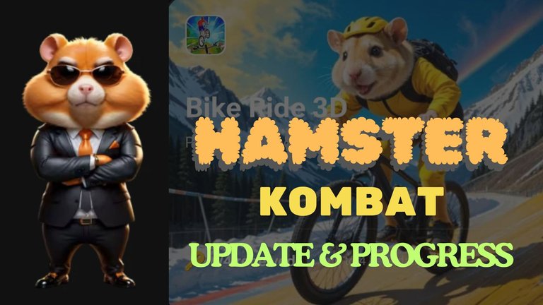 Hamster Kombat | Bike Ride 3D, Keys and Milestone Page