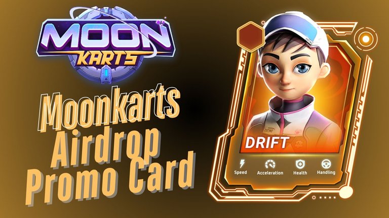 Moonkarts Promo Card Airdrop for Centauri Pack Buyers