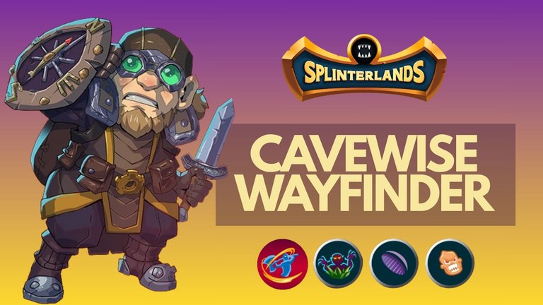 Splinterlands | CAVEWISE WAYFINDER can Defend against all 3 types of attacks
