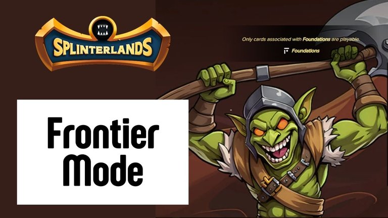 Splinterlands | Reached Bronze I in Frontier Mode and got my First Gold Foil Card