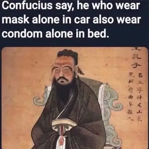 confucius-mask-alone-car-condom-alone-in-bed.webp