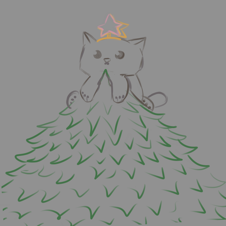 lineart gatito navideño.png