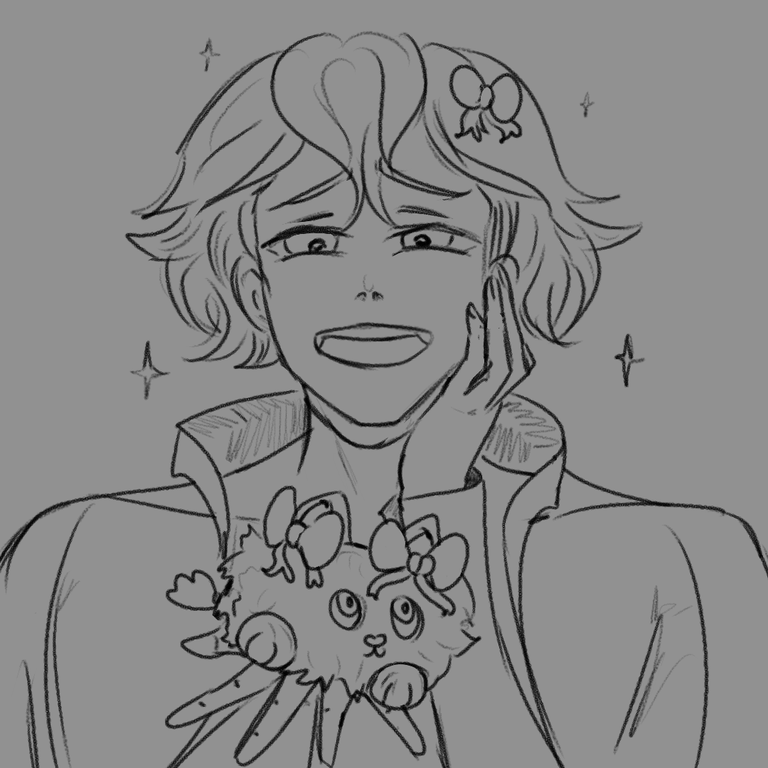 lineart de light healer y Miu.png