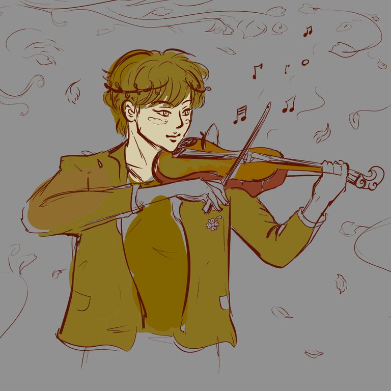 forest healer violin pintando.png