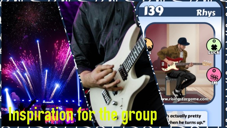 Inspiration for the group, Rhys.