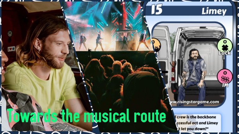 Towards the musical route, Limey.