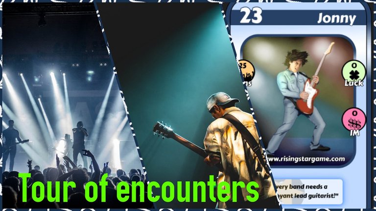 Tour of encounters, Jonny.