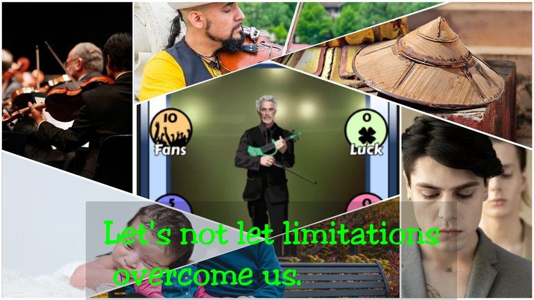 Like Mr. Green, let's not let limitations stop us.  