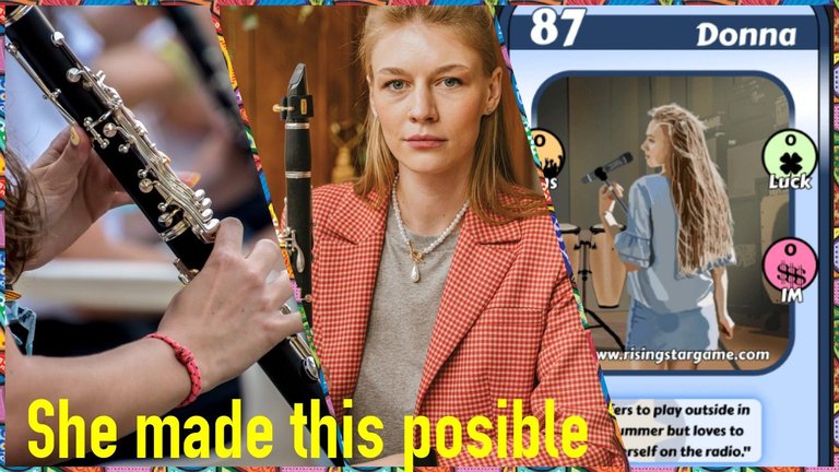 She made this posible, Donna.