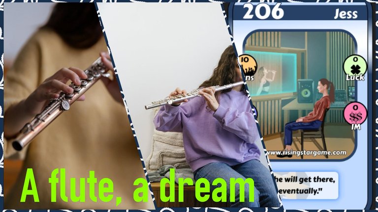 A flute, a dream, Jess