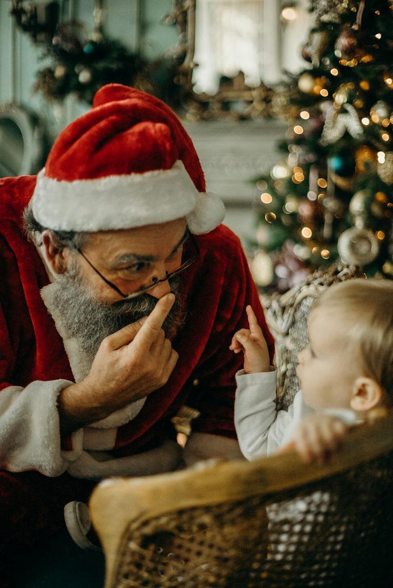 Santa’s Secret as a Child