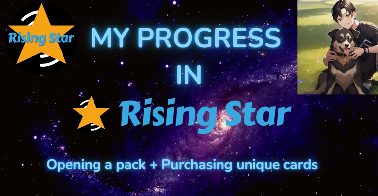 ⭐My progress in Rising Star + Opening a pack + Purchasing unique cards⭐