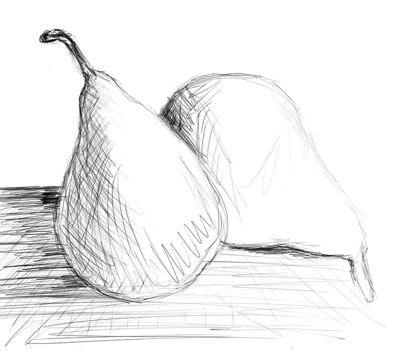 Pear 😐 banana dancing art sketch in 2023