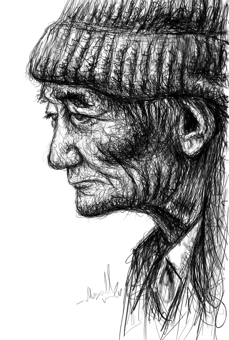 Old Woman drawing  Smail Jr