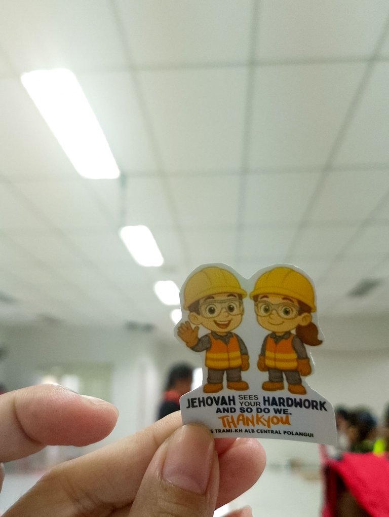 Sticker rewards for volunteers
