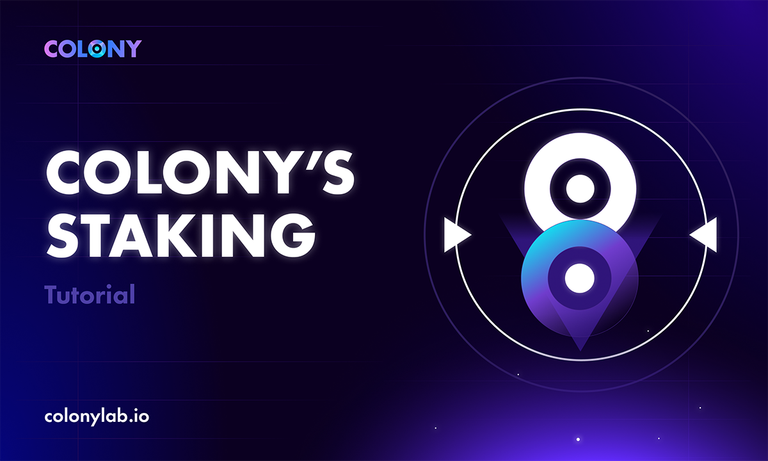 Importance of COLONY token staking