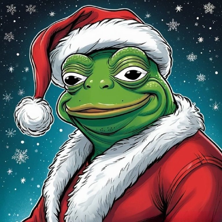 December 2024 MEME/PEPE Power Up Day: Do You Believe in Pepe Claus?