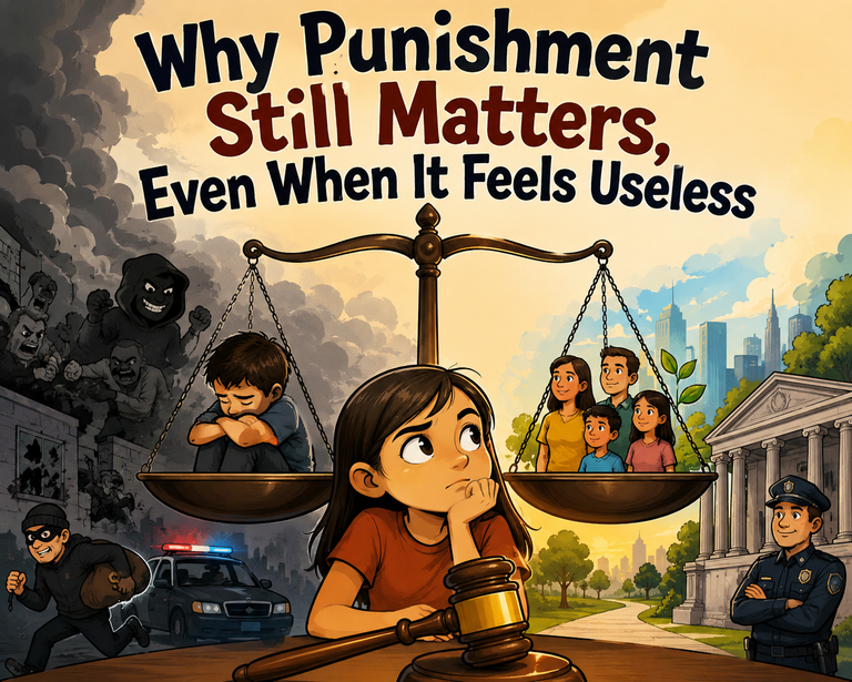 Why Punishment Still Matters, Even When It Feels Useless