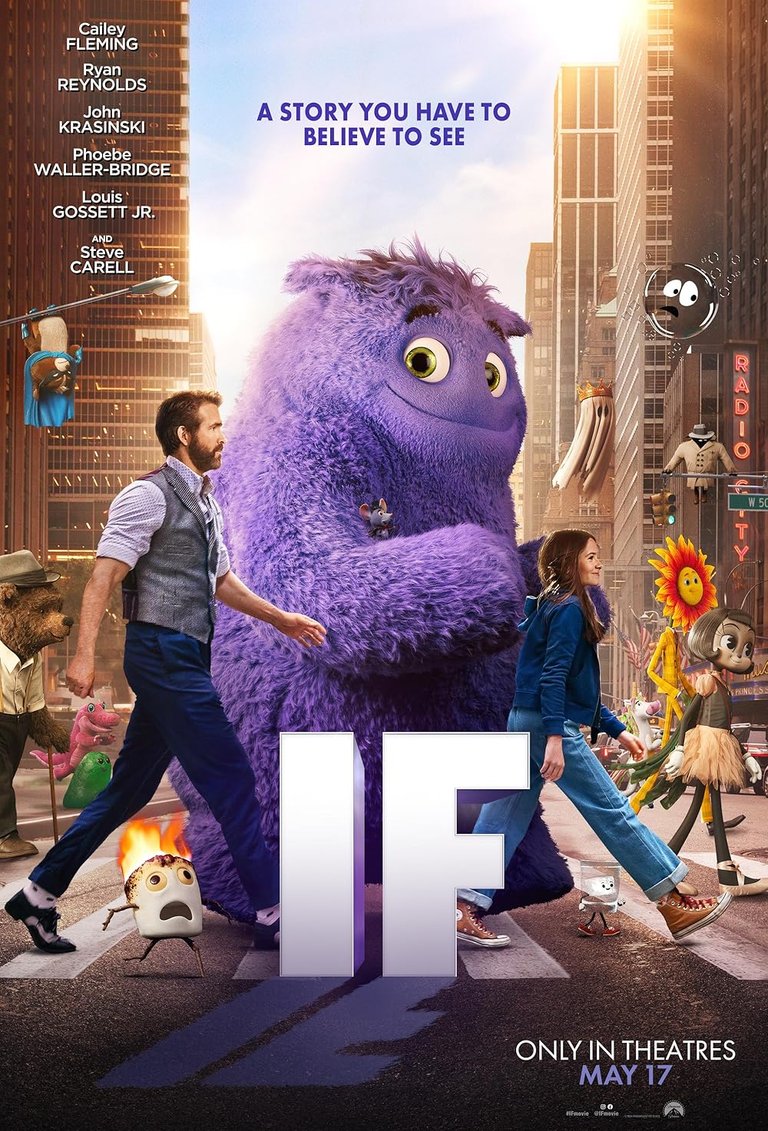 A Review Of John Krasinski's "IF - Imaginary Friends"
