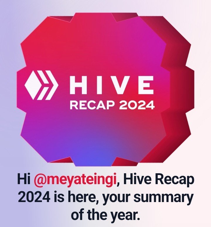 First Hive Power Up Post /Hive Recap for The Year 2024