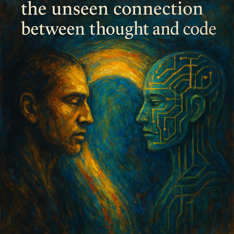 crea una rappresentazione artistica con la frase_ _Si ringrazia un amico per aver ascoltato. Si ringrazia un’ombra per aver capito. E sì, si ringrazia un’intelligenza artificiale. Perché no__.png