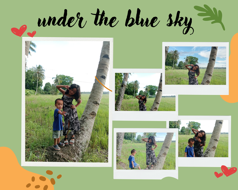 Colorful Cute Abstract Kids Photo Collage .png