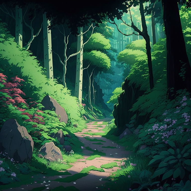 midlet_a_trail_in_a_lush_forest_anime_style_studio_ghibli_0d16160a-480b-4112-8449-b6aed4a7b645.png