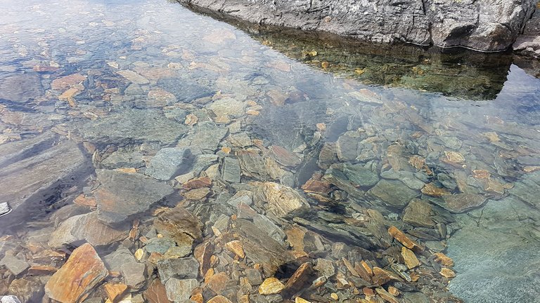 Crystal clear mountain water. It tastes even better than it looks.