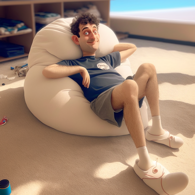 _bsprouts_man_laying_on_a_beanbag_in_the_sand_beautiful_ocean_w_47163beb-4e91-4483-a625-ca1351c636d6.png