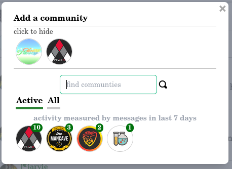 Add Community