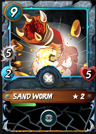 Sand Worm: $2.00