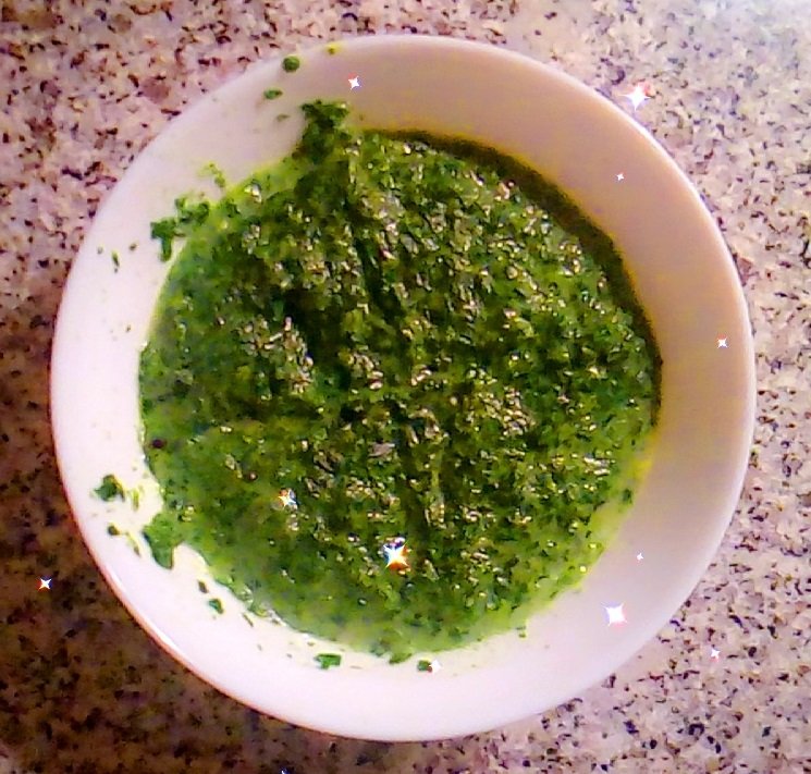 Spinach cooked in a bowl