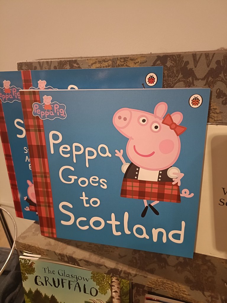 Peppa jedzie do Szkocji... Ja też! 