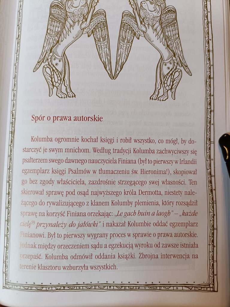 Proces o prawa autorskie... w VI wieku.... pomiędzy dwoma świętymi. Zakrawa na absurd? A to prawdziwa historia!