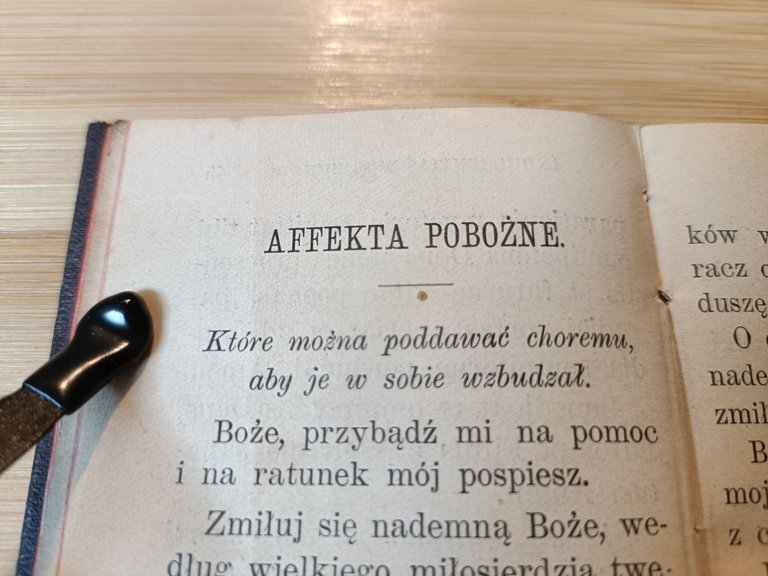 Afekta pobożne - wezwania, którymi chory może się wzmocnić i przygotować na spotkanie z Bogiem