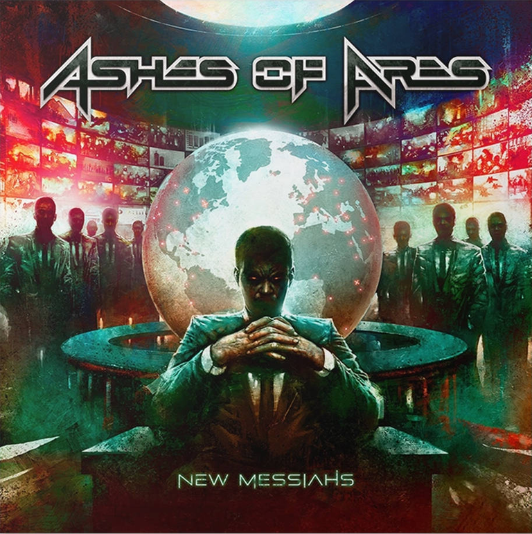 ASHES OF ARES - New Messiahs --- New Progressive Metal and Power Metal vinyl released // DE – EN