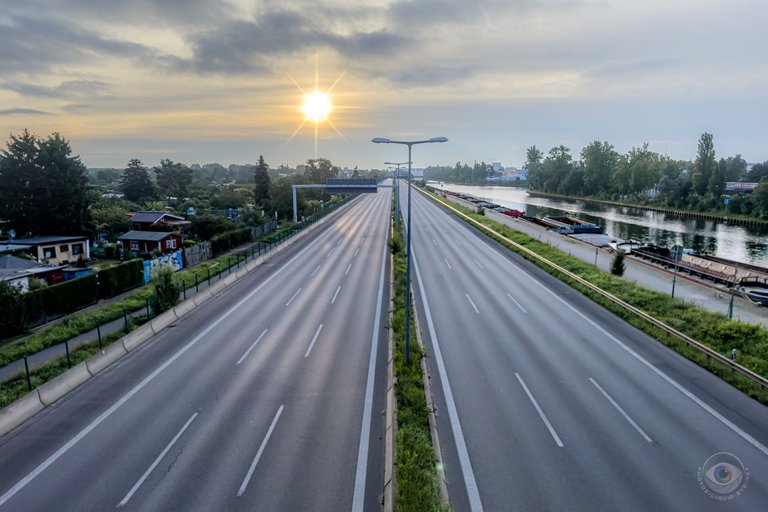 Empty Autobahn