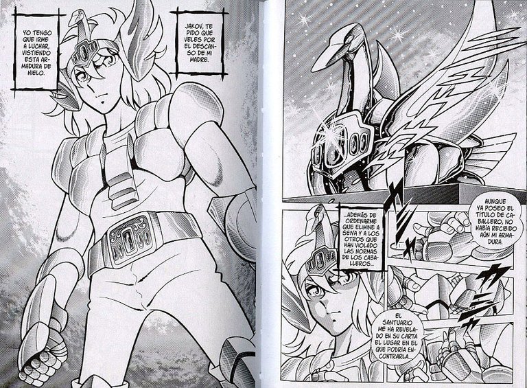 Hyoga appears