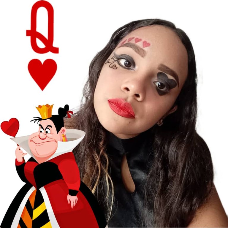 ESP-ENG]- Maquillaje inspirado en Reina de Corazones || Makeup inspired by  Queen of Hearts. (Tutorial) — Hive