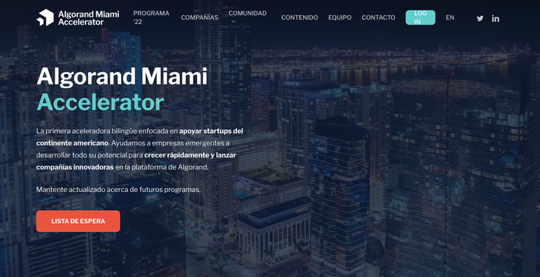 Algorand Miami Accelerator