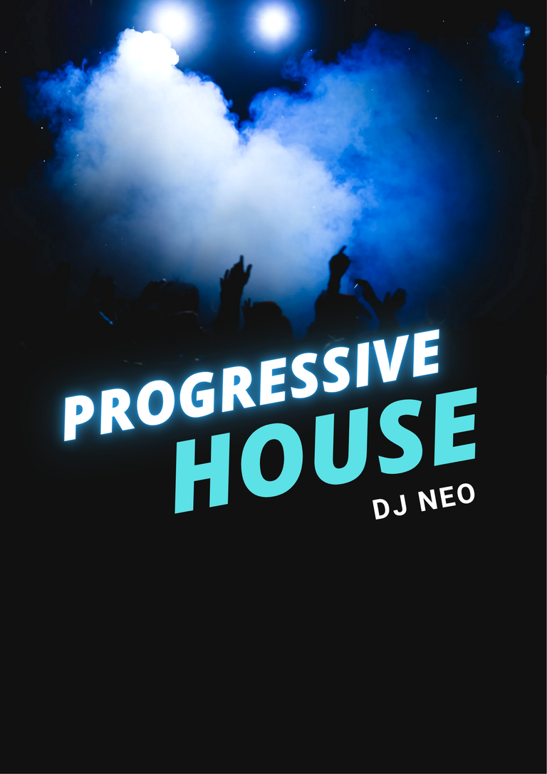 Orange and Black Electronic Music Party  Poster .png