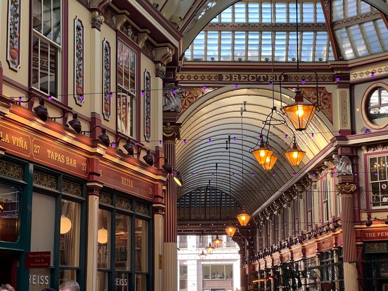 Leadenhall Market, one of my favourite pieces of architecture in London