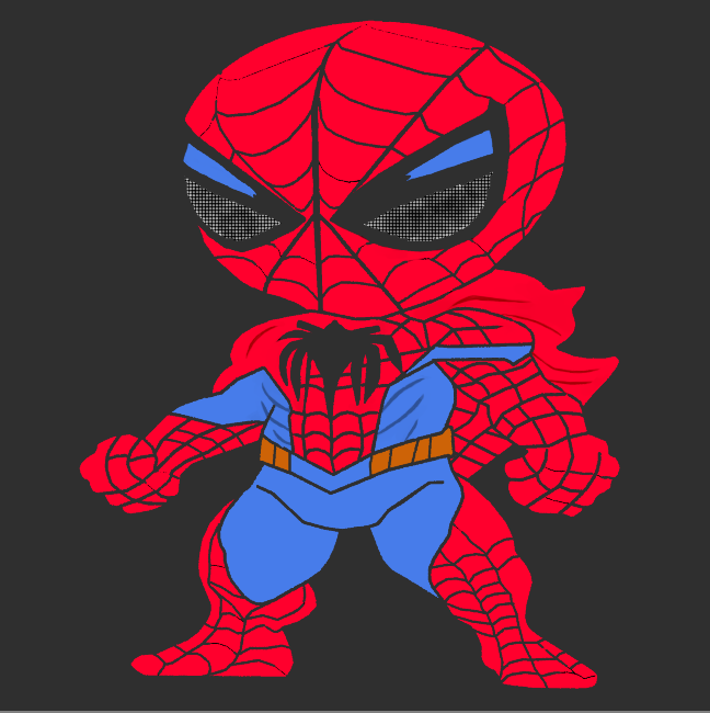 Spider Man - digitalart I Drawing - Splintertalk