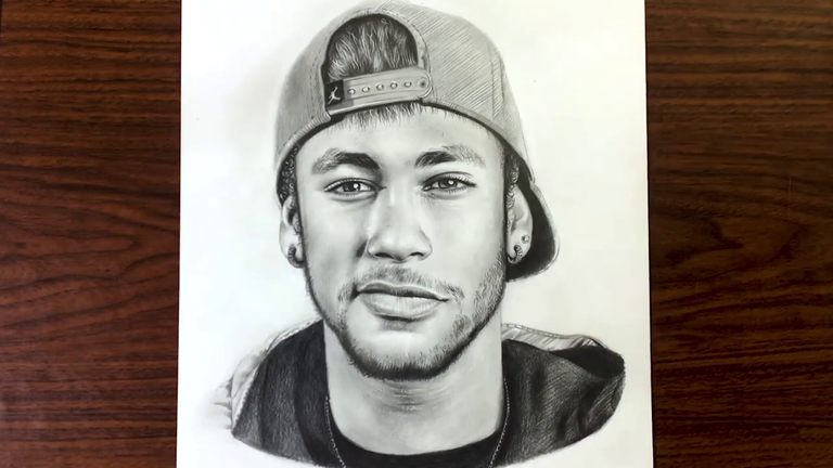 Neymar Pencil Drawing posters & prints by SITI FATIMAH - Printler