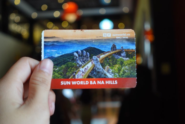 Sun World Ba Na Hill's Ticket